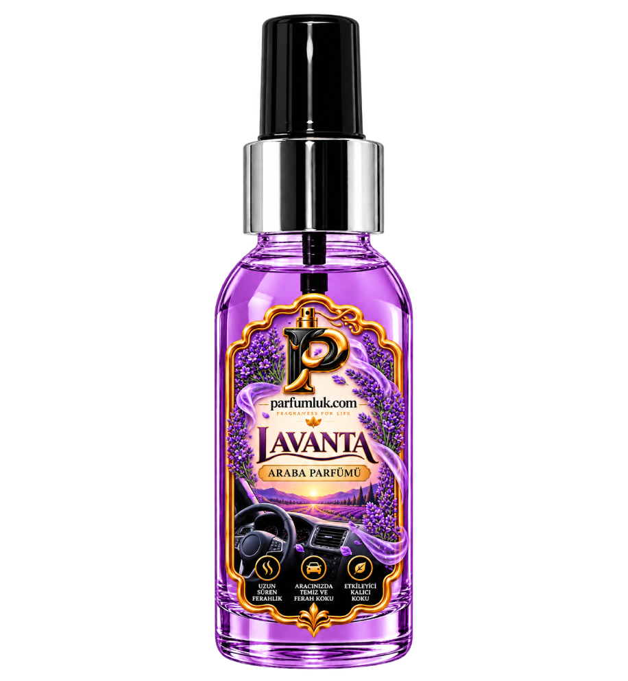 lavanta 100 ml · Sprey Araba Parfümü – Parfumluk
